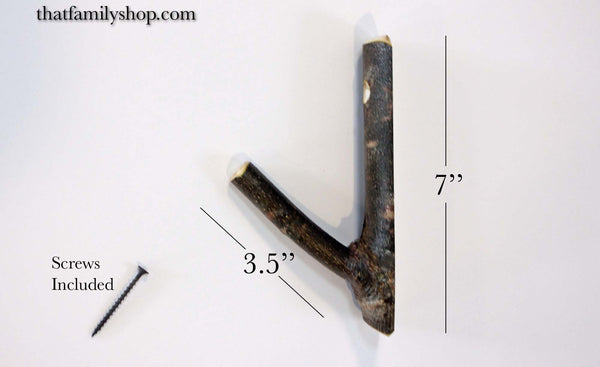 Branch Coat Hooks, Mudroom/Entryway Organizers