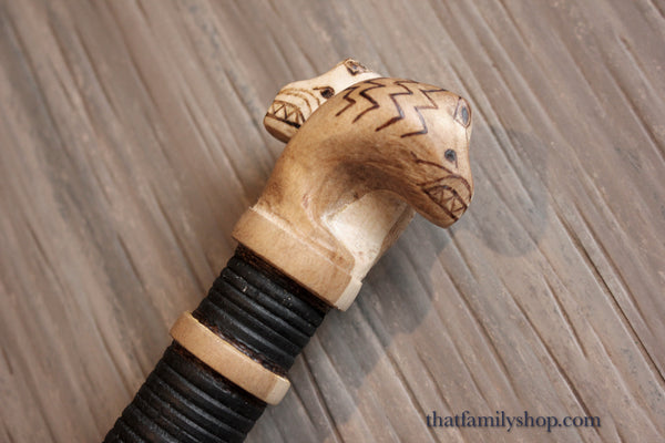 Wooden Geralt of Rivia's Silver Sword from the Witcher, Replica Costume Prop for Cosplay
