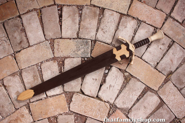 Boromir Sword Wood Replica LOTR Lord of the Rings Movie Prop
