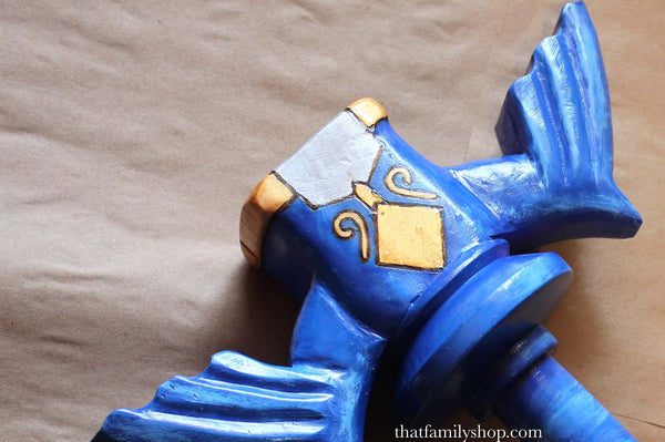 Zelda Link Sword Hilt Bouquet Holder for Themed Wedding, Unique Legend of Zelda Master Sword Flower Bouquet Holder made from Wood