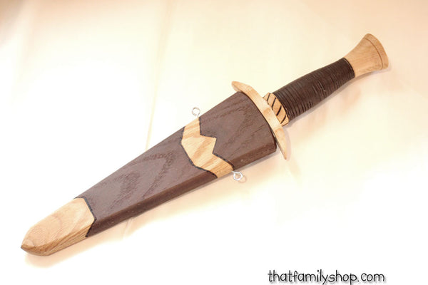 Boromir's Dagger Wood Replica LOTR Lord of the Rings Costume Accessory-thatfamilyshop.com