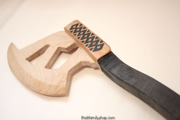 Gimli's Throwing Axe Lord of the Rings Wooden Replica Boys Toy-thatfamilyshop.com