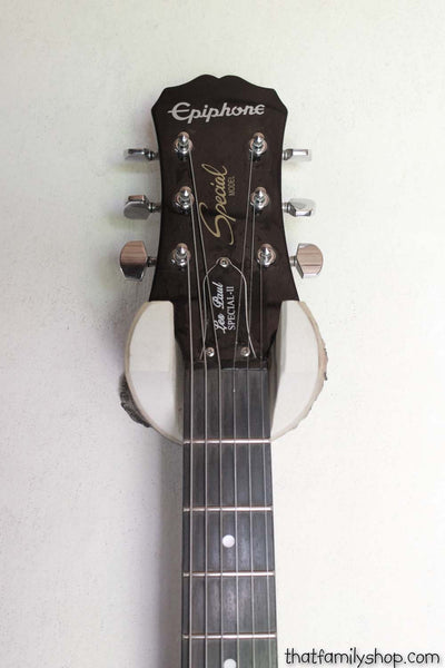 Wall-Mounted Log Guitar Hanger with Bark, Rustic Accessory for Musician, Banjo, Mandolin Player-thatfamilyshop.com