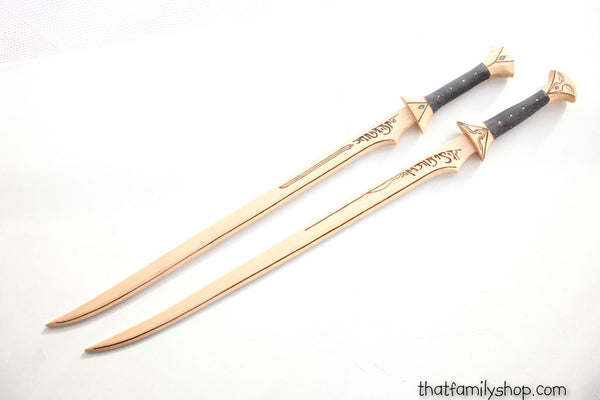 Icingdeath & Twinkle - Wooden Cosplay Drizzt Do'Urden's Scimitar from Dungeons and Dragons D&D-thatfamilyshop.com