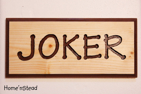 Customizable Engraved Wood Name Plaques Pet Animal Sign Stall Name Signs Wood Dog House Plaque-thatfamilyshop.com