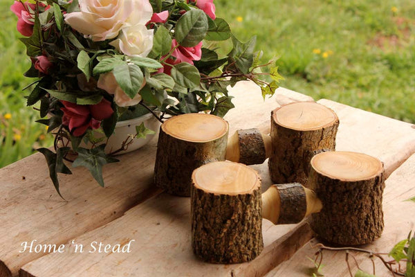 Rustic Wedding Cake Stand Table Decoration Ash Wood Stand Cupcake Tray Party Favors-thatfamilyshop.com