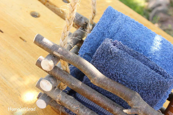 Rustic Log Basket Box Rustic Home Decor Log Cabin Bathroom Kitchen Decoration-thatfamilyshop.com