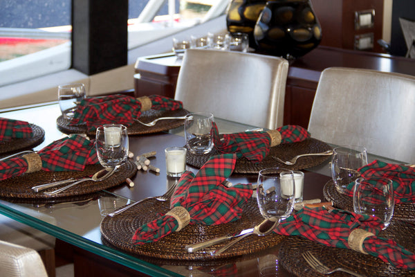 Rustic Napkin Rings (6 pcs) Holders Wedding Decor Log Home Kitchen Party Favor Holiday Table Decor-thatfamilyshop.com