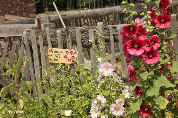 Garden Sign Custom Flower Plaque Name Outdoor Gardener's Christmas Gift for Mom Grandma-thatfamilyshop.com