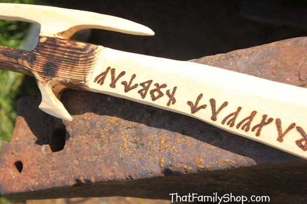Orc Cleaver Sword/Axe Lord of the Rings Sword Wooden 'Bad Guy' Toy Weapon-thatfamilyshop.com