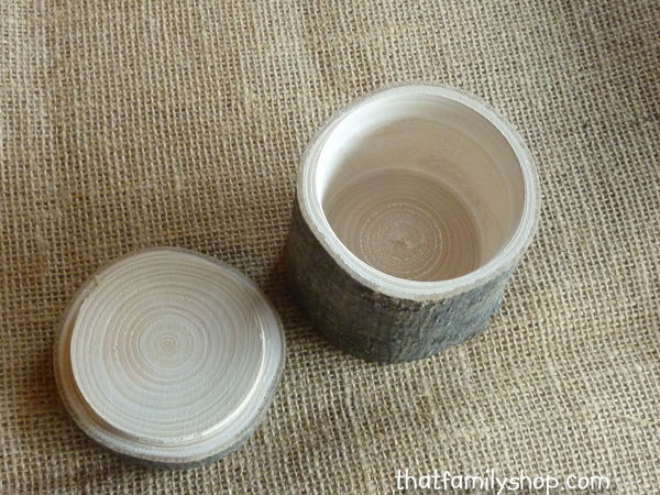 Hollow-Log Spice Pot and General-Purpose Box, Rustic Storage Container Gift-thatfamilyshop.com