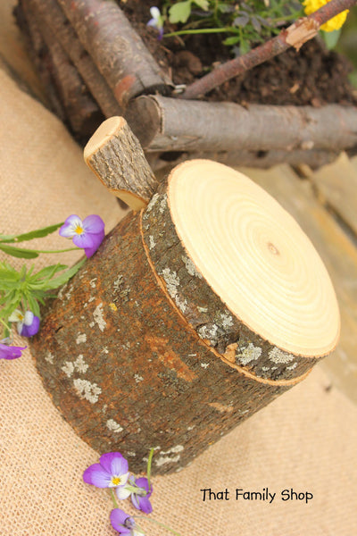 Unique Sugar Pot with Teaspoon Rustic Natural Gift Kitchen Accessory Serving Organizer-thatfamilyshop.com