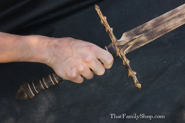 Wood RingWraith LOTR-Inspired Sword Replica Cosplay-thatfamilyshop.com
