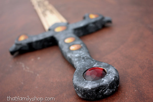 Wooden Excalibur Sword from OUAT, with YOUR Names!