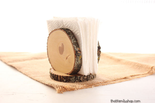 Rustic Napkin Holder Stand Country Kitchen Table Decor Rustic Wedding Table Centerpiece-thatfamilyshop.com