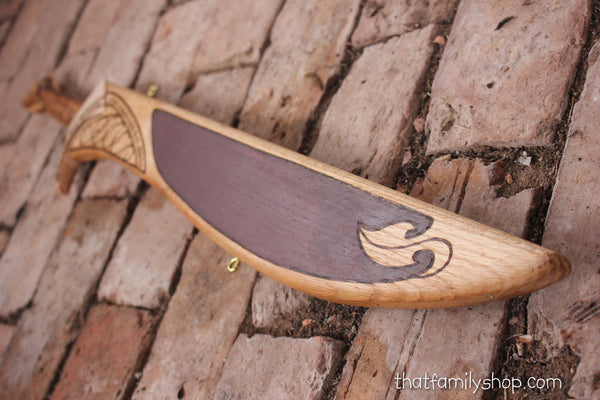 Orcrist Wooden Sword Dwarf Thorin Oakenshield Hobbit Movie Prop Lord of the Rings Fan Gift-thatfamilyshop.com