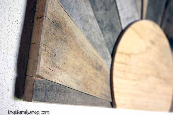 Pallet Wood Sunset Wall Art Barnwood Sign-thatfamilyshop.com