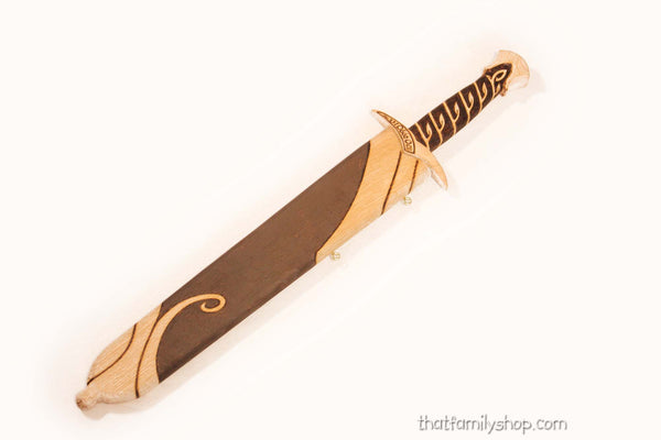 Frodo's Sting Wooden Toy Sword Lord of the Rings Toy Movie Replica Costume Prop-thatfamilyshop.com
