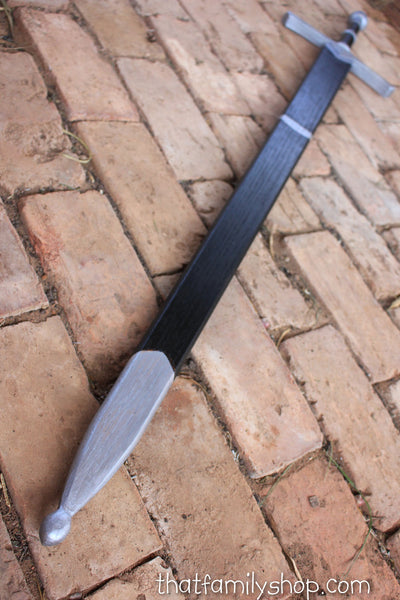 Painted Aragorn's Strider Ranger Sword LOTR-Inspired Wooden Replica from Lord of the Rings-thatfamilyshop.com