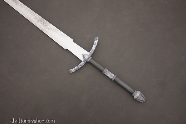 Witch-King Painted Wood Sword Replica LOTR Lord of the Rings Costume Prop-thatfamilyshop.com