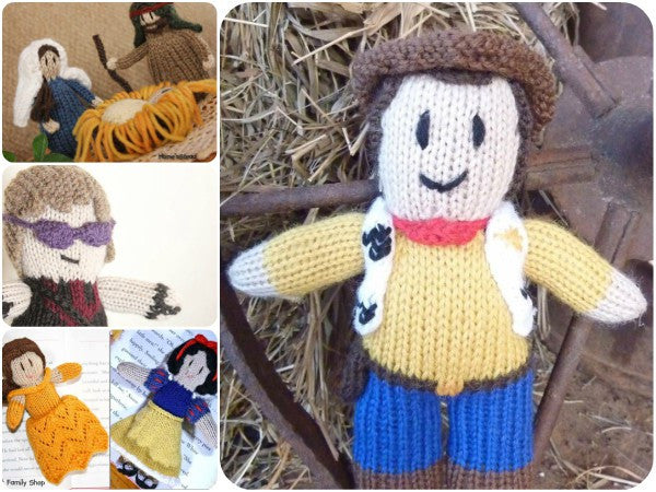 Knitted Action Figures