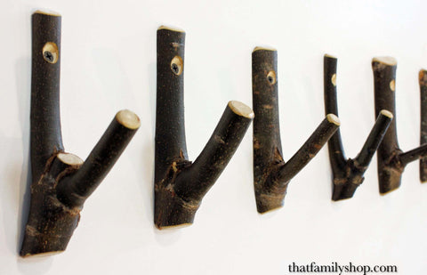 Branch Coat Hooks, Mudroom/Entryway Organizers