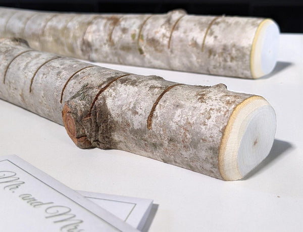 Aspen Log Placecard Holders