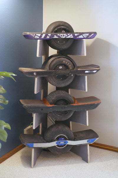 Freestanding Onewheel Display Rack, Space-Saving Storage Solution