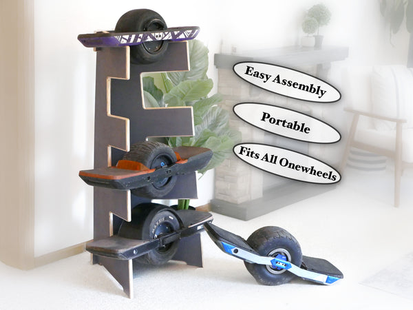 Freestanding Onewheel Display Rack, Space-Saving Storage Solution