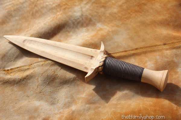Boromir's Dagger Wood Replica LOTR Lord of the Rings Costume Accessory-thatfamilyshop.com