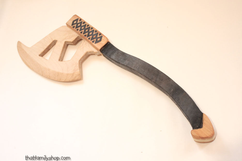 Gimli's Throwing Axe Lord of the Rings Wooden Replica Boys Toy-thatfamilyshop.com