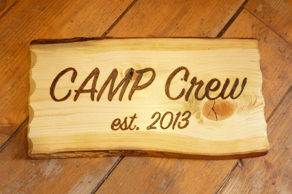Wood Burned Custom Rustic Wedding Plaques Names Cabin Signs Personalized-thatfamilyshop.com