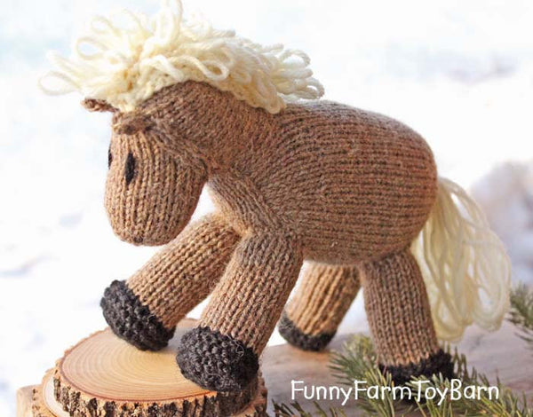 Cookies: Stuffed Animal Waldorf Pony Baby Toy Horse-thatfamilyshop.com