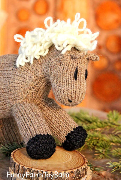 Cookies: Stuffed Animal Waldorf Pony Baby Toy Horse-thatfamilyshop.com