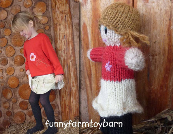 Match Me Doll Mini Me Custom Knit-thatfamilyshop.com