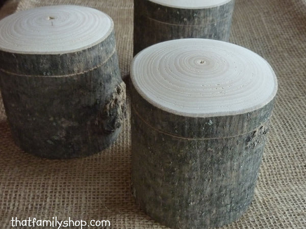 Hollow-Log Spice Pot and General-Purpose Box, Rustic Storage Container Gift-thatfamilyshop.com