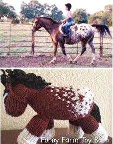 YOUR Horse as a Toy-Custom Knit Markings Colorings Stuffed Toy Custom Horse Toy Gift-thatfamilyshop.com