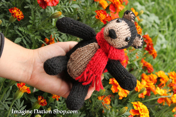 Black Bear, Plush Toy, Natural Teddy, Wool Materials, Christmas Bear-thatfamilyshop.com